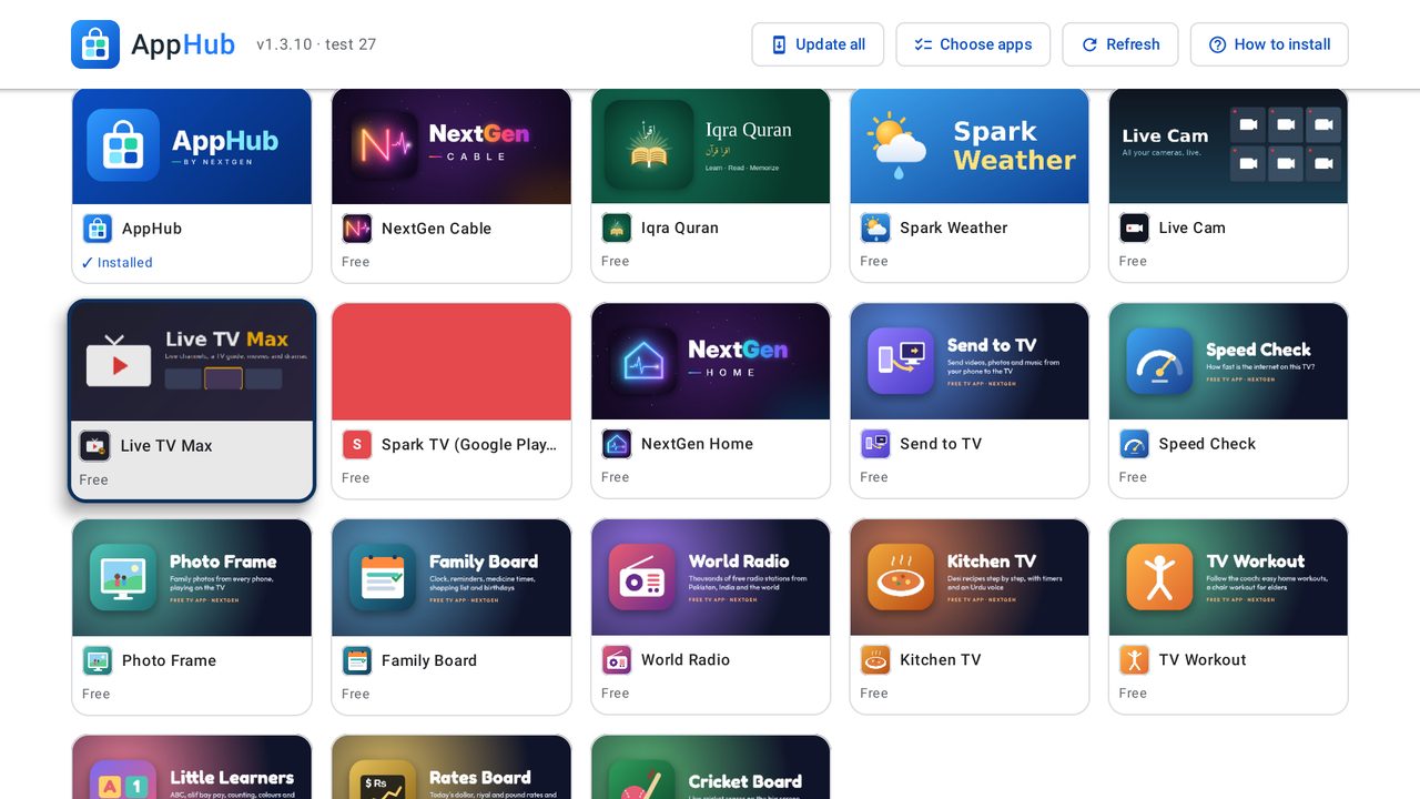 AppHub screenshot 2