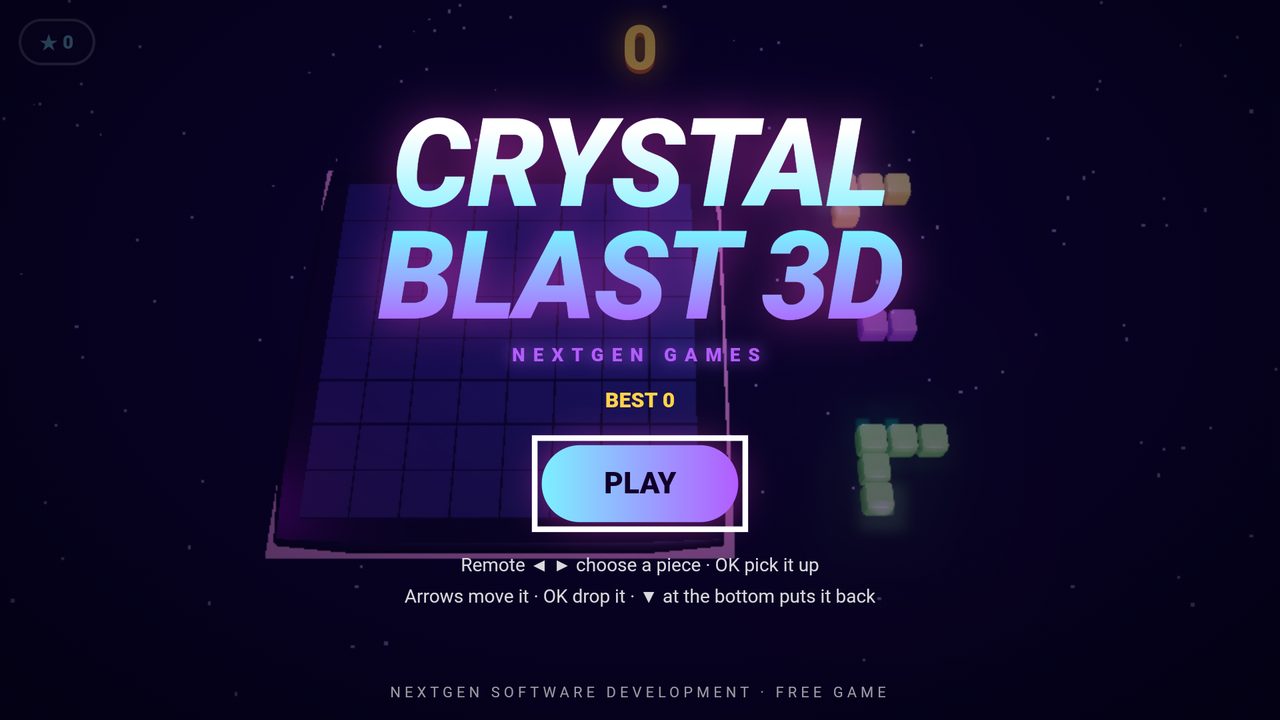 Crystal Blast 3D screenshot 1