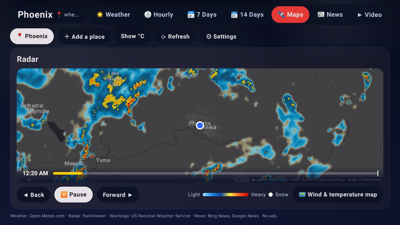 Spark Weather screenshot 4