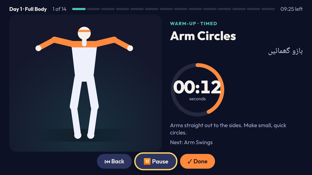 TV Workout screenshot 4